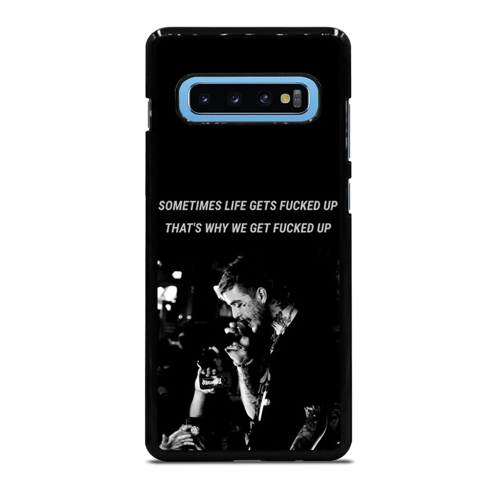 LIL PEEP QUOTE Samsung Galaxy S10 Plus Case