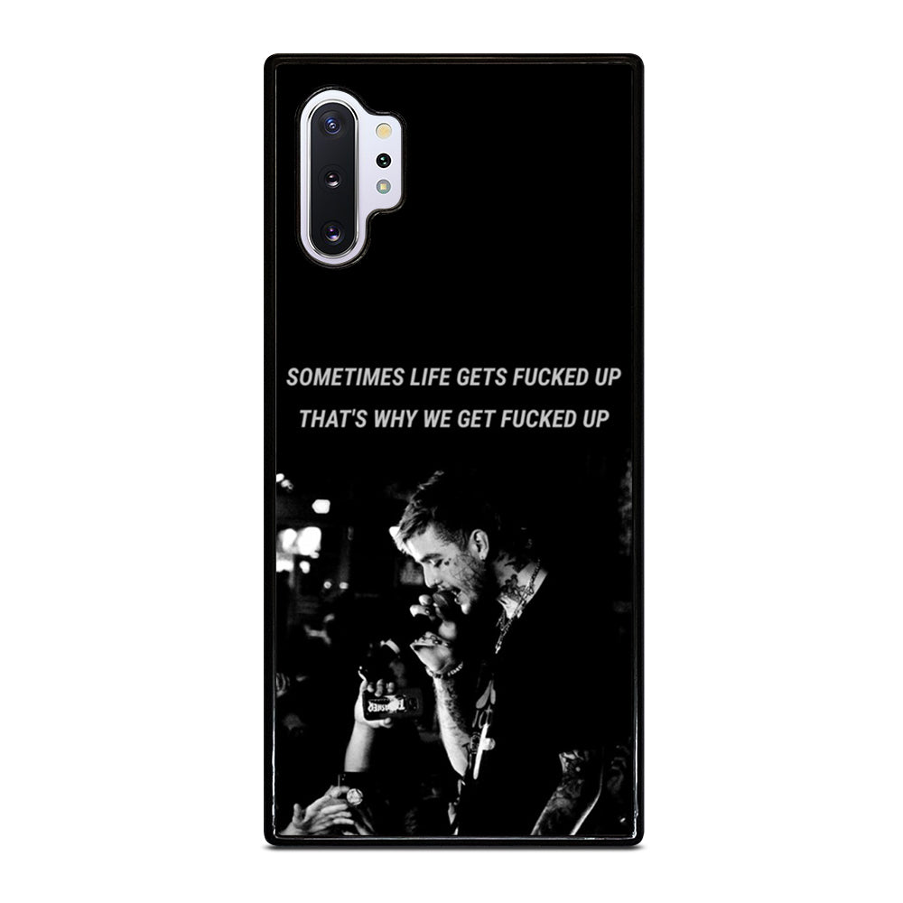 LIL PEEP QUOTE Samsung Galaxy Note 10 Plus Case