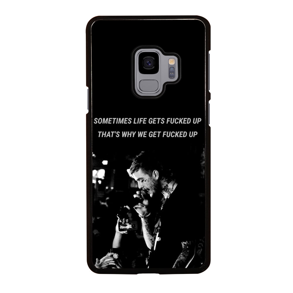 LIL PEEP QUOTE Samsung Galaxy S9 Case