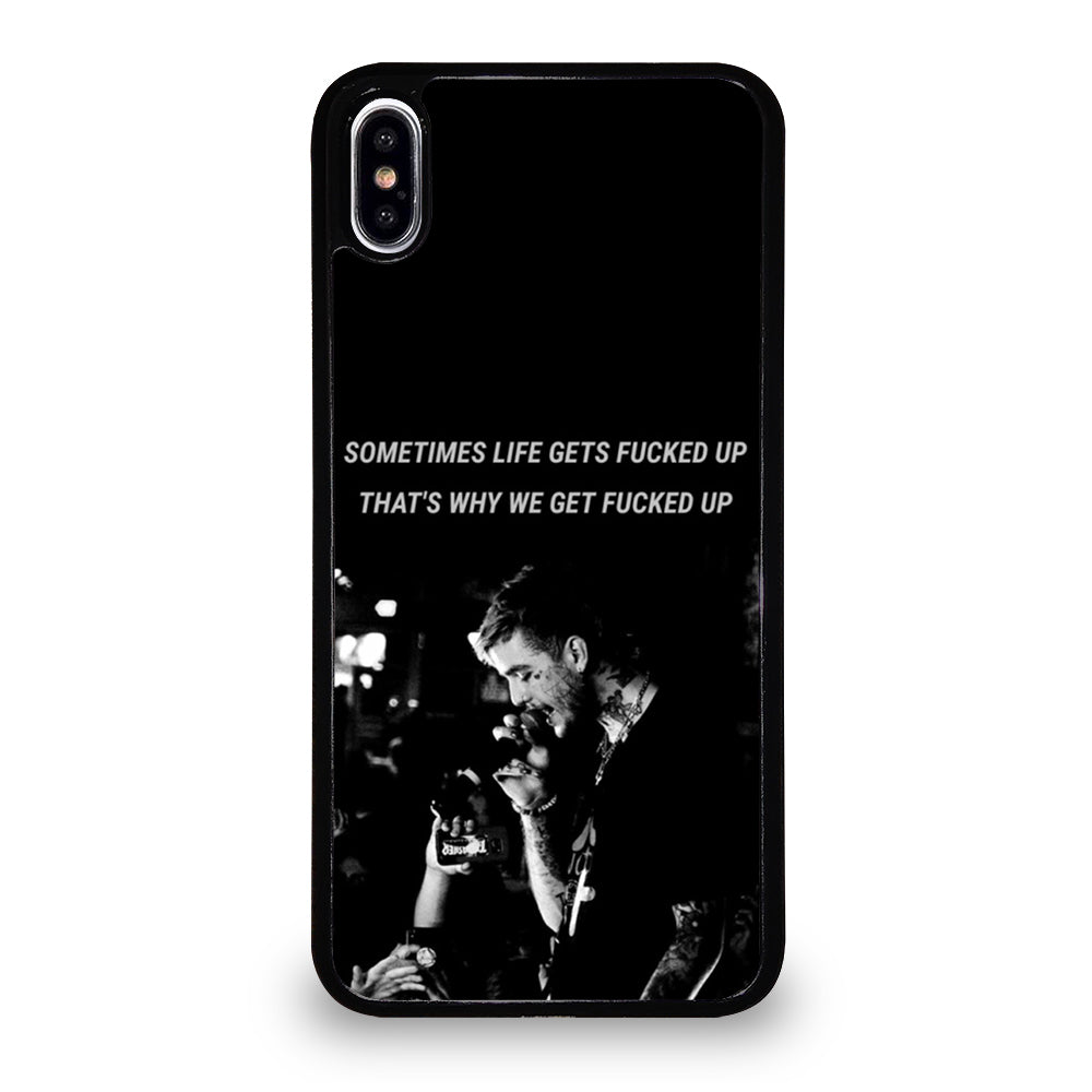 LIL PEEP QUOTE iPhone XS Max Case
