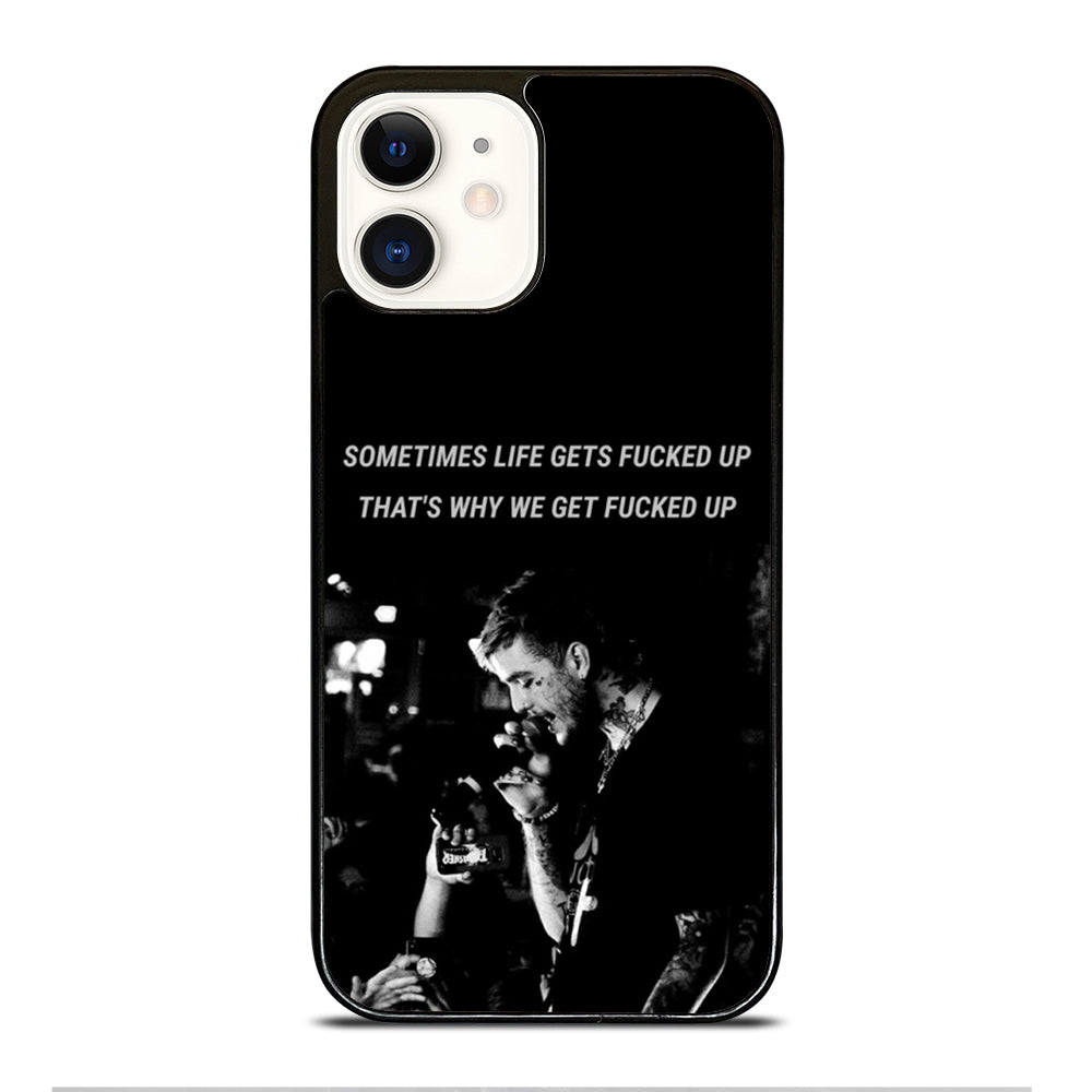 LIL PEEP QUOTE iPhone 12 Case