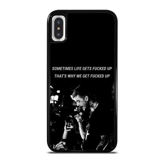 LIL PEEP QUOTE iPhone X / XS Case