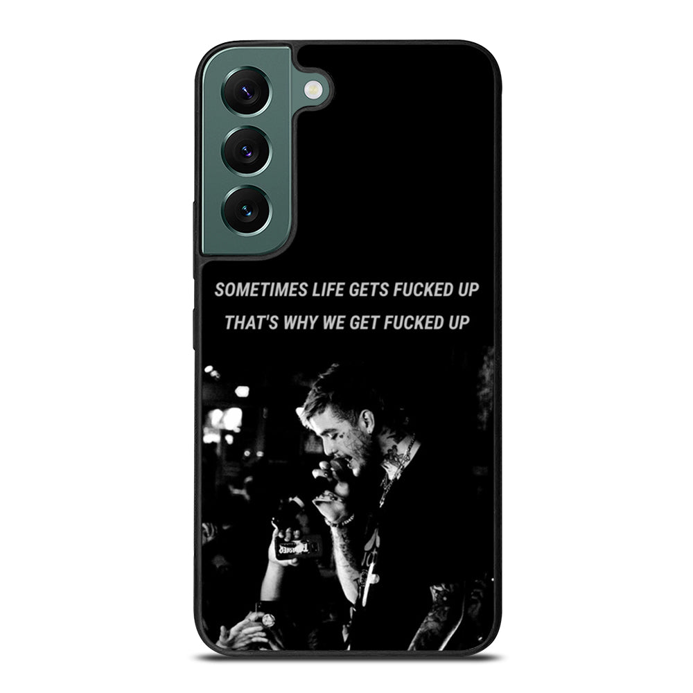 LIL PEEP QUOTE Samsung Galaxy S22 5G Case