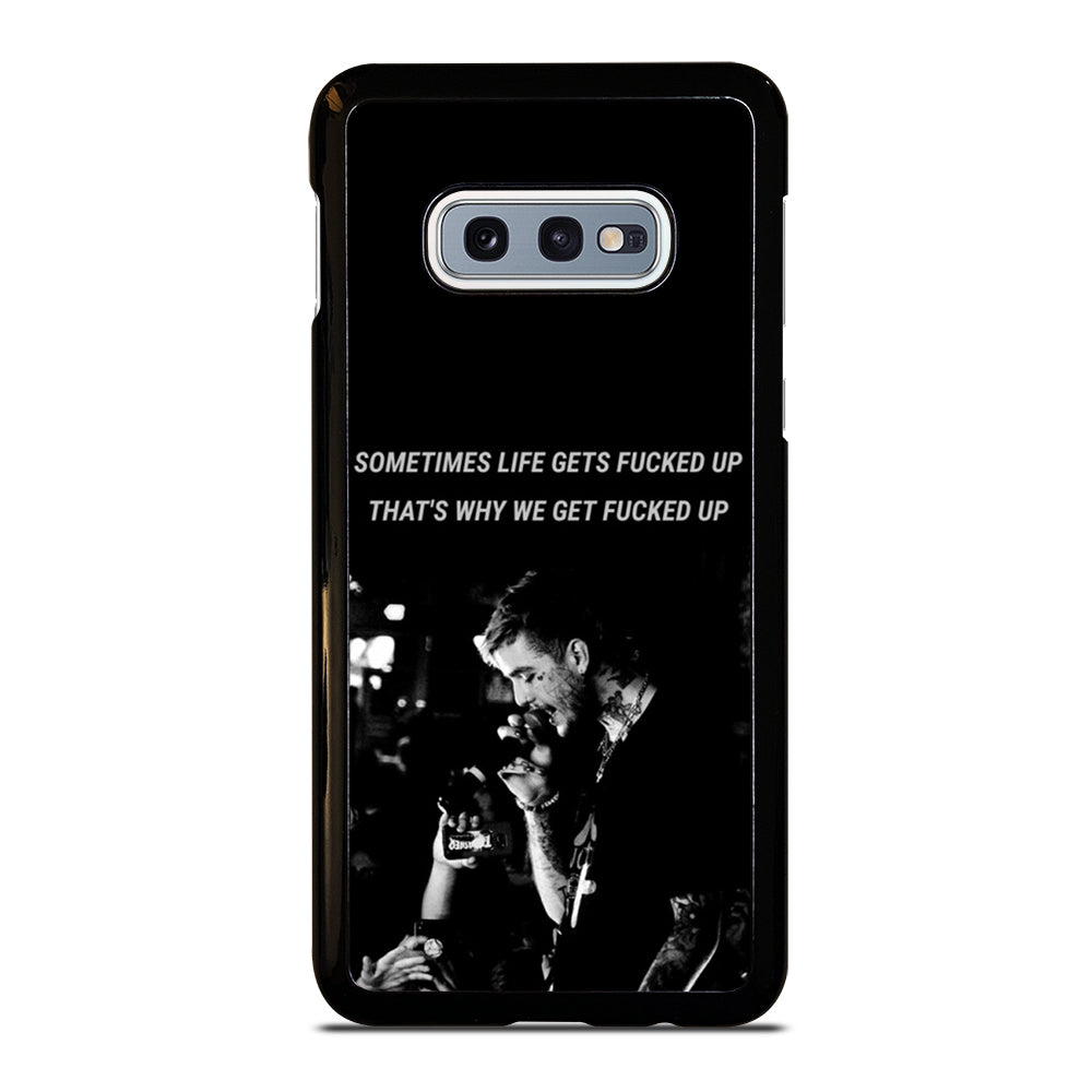 LIL PEEP QUOTE Samsung Galaxy S10e Case