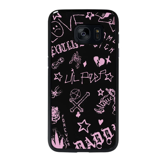 LIL PEEP TATTOO CONCEPT Samsung Galaxy S7 Edge Case