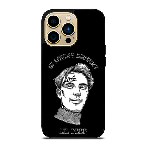 LIL PEEP IN BLACK MEMORY iPhone 14 Pro Max Case