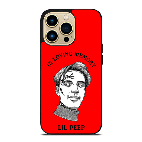 LIL PEEP IN RED MEMORY iPhone 14 Pro Max Case