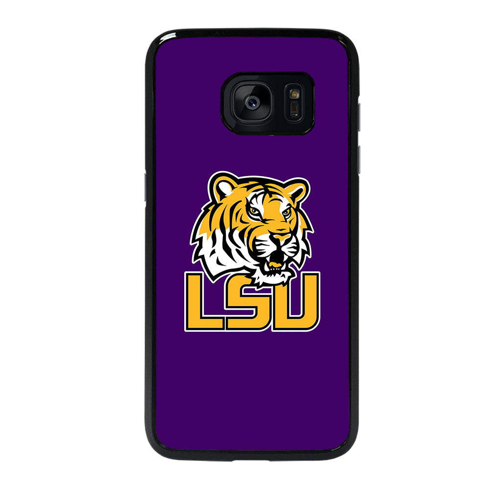 LSU Tigers Emblem Samsung Galaxy S7 Edge Case