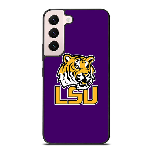 LSU Tigers Emblem Samsung Galaxy S22 Plus 5G Case