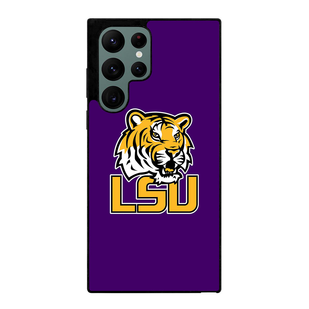 LSU Tigers Emblem Samsung Galaxy S22 Ultra 5G Case