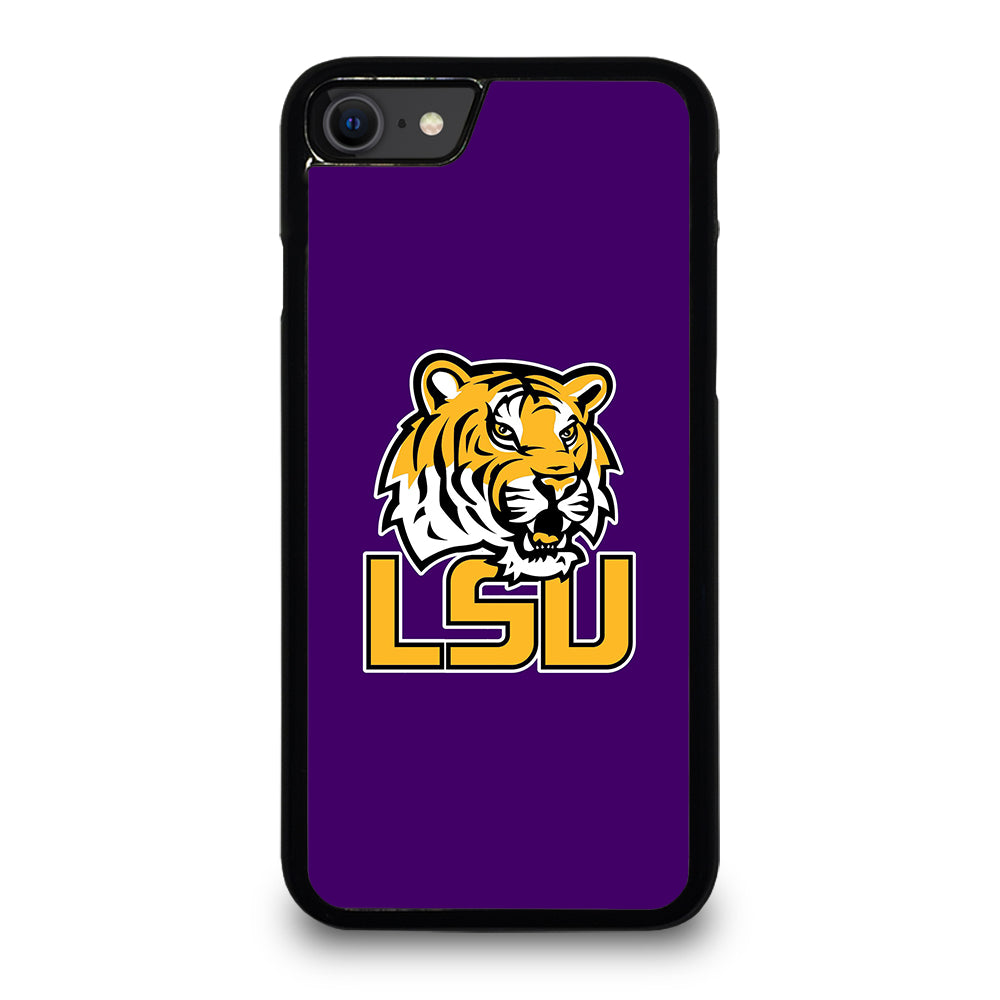LSU Tigers Emblem iPhone SE 2020 Case