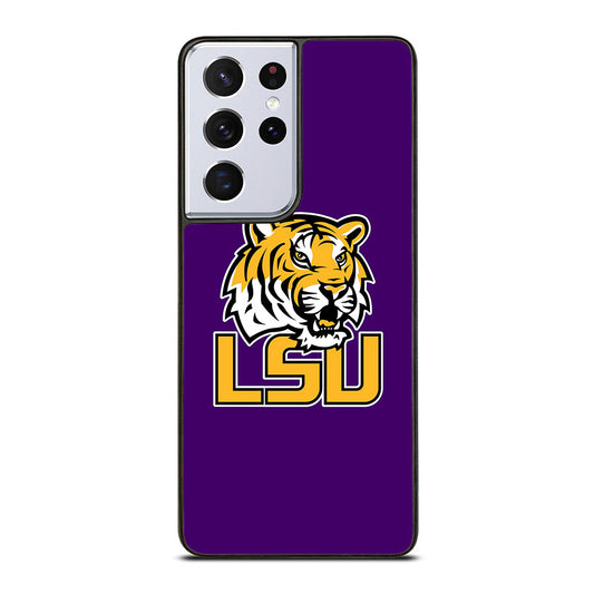 LSU Tigers Emblem Samsung Galaxy S21 Ultra 5G Case