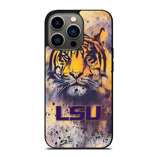 LSU Tigers Wallpaper iPhone 13 Pro Case