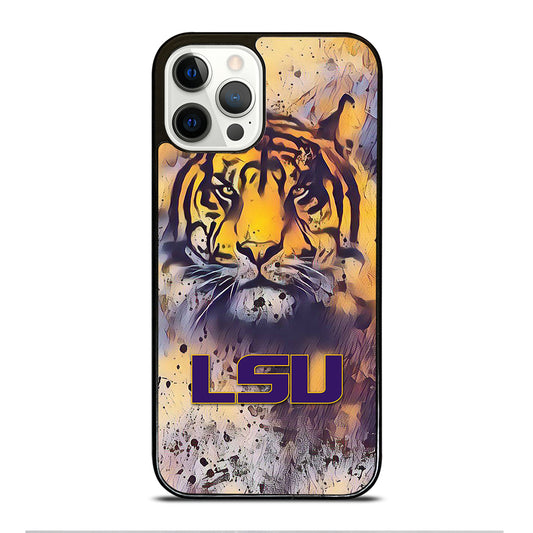 LSU Tigers Wallpaper iPhone 12 Pro Case