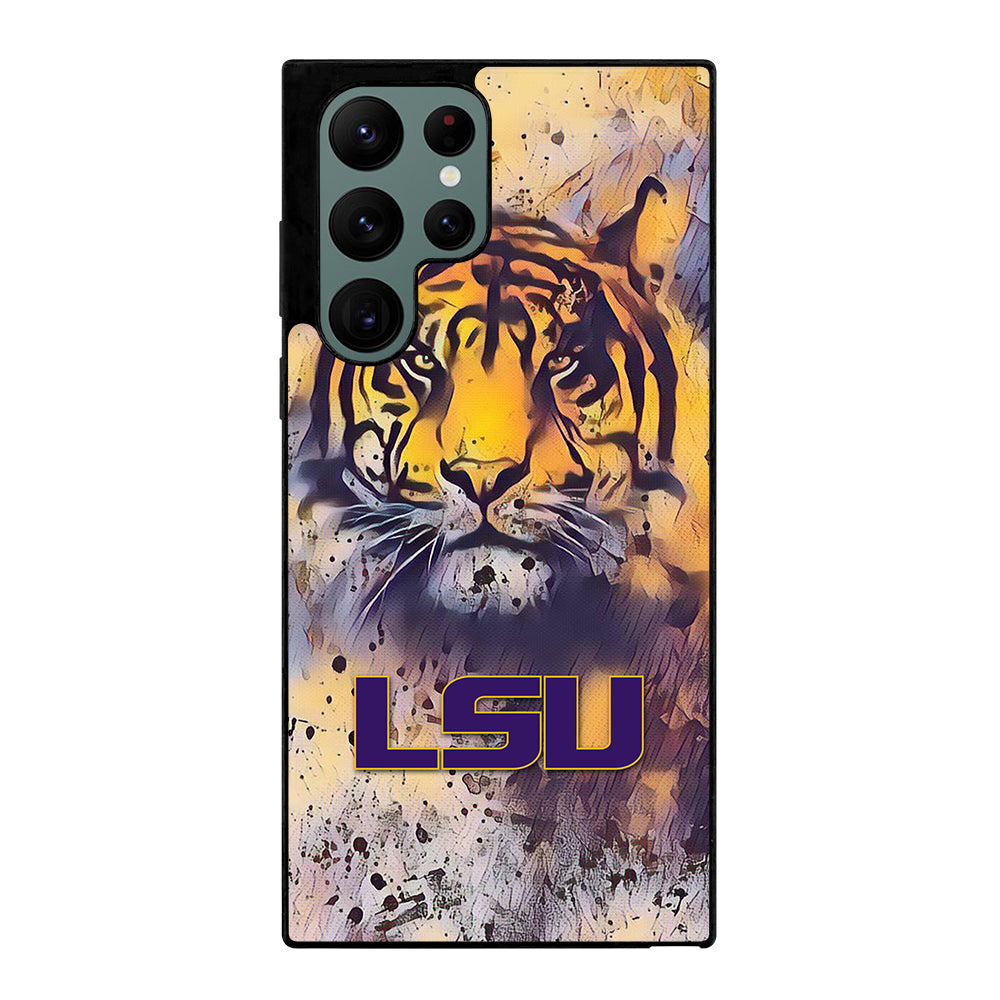 LSU Tigers Wallpaper Samsung Galaxy S22 Ultra 5G Case