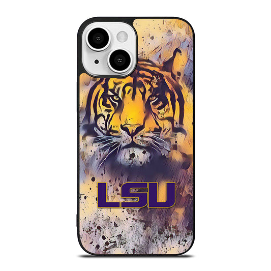 LSU Tigers Wallpaper iPhone 13 Mini Case