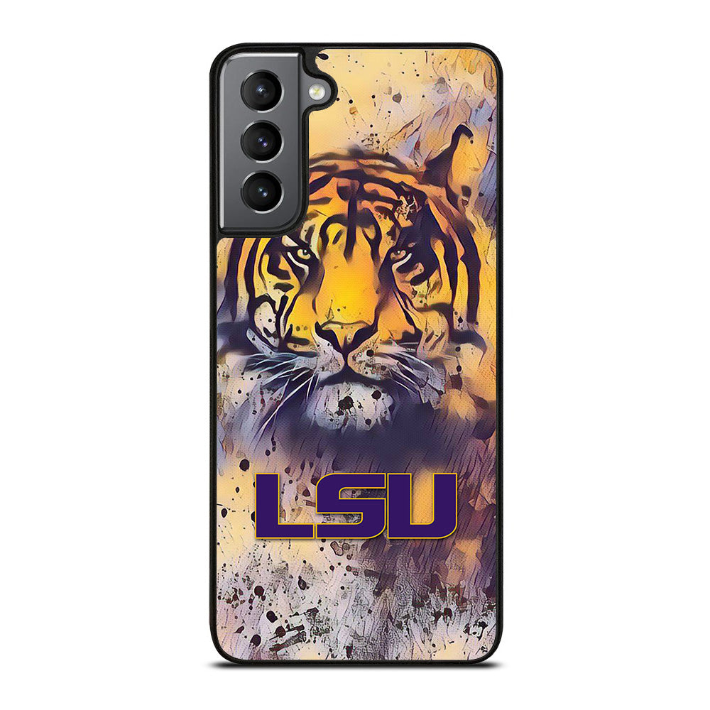 LSU Tigers Wallpaper Samsung Galaxy S21 Plus 5G Case
