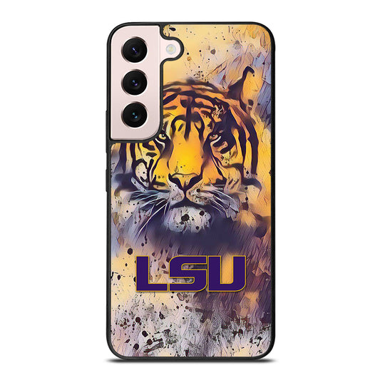 LSU Tigers Wallpaper Samsung Galaxy S22 Plus 5G Case