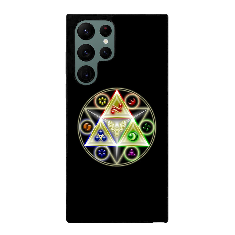 Legend Of Zelda Symbols Art Samsung Galaxy S22 Ultra 5G Case