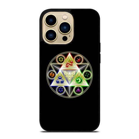 Legend Of Zelda Symbols Art iPhone 14 Pro Max Case