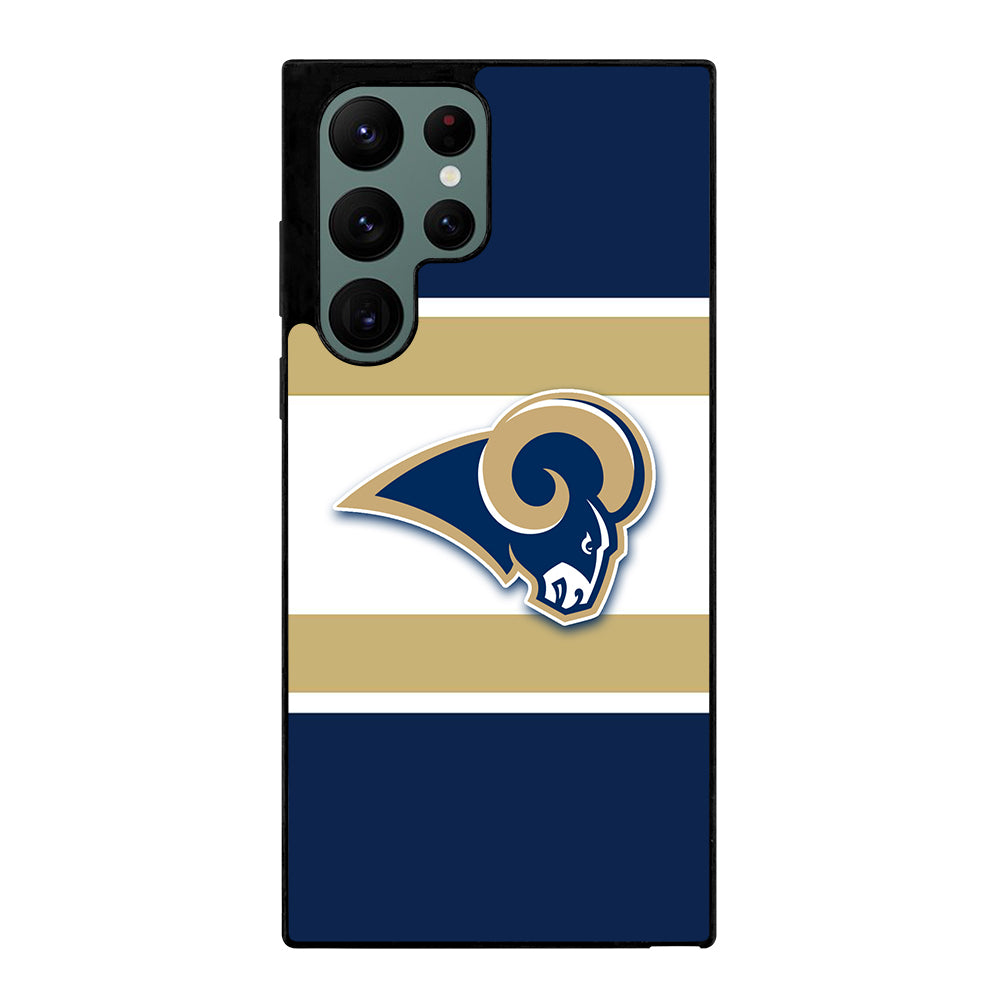 Los Angeles Rams NFL Color Samsung Galaxy S22 Ultra 5G Case