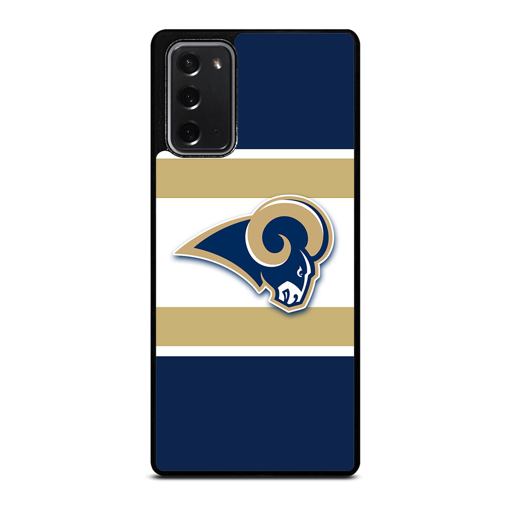 Los Angeles Rams NFL Color Samsung Galaxy Note 20 Case