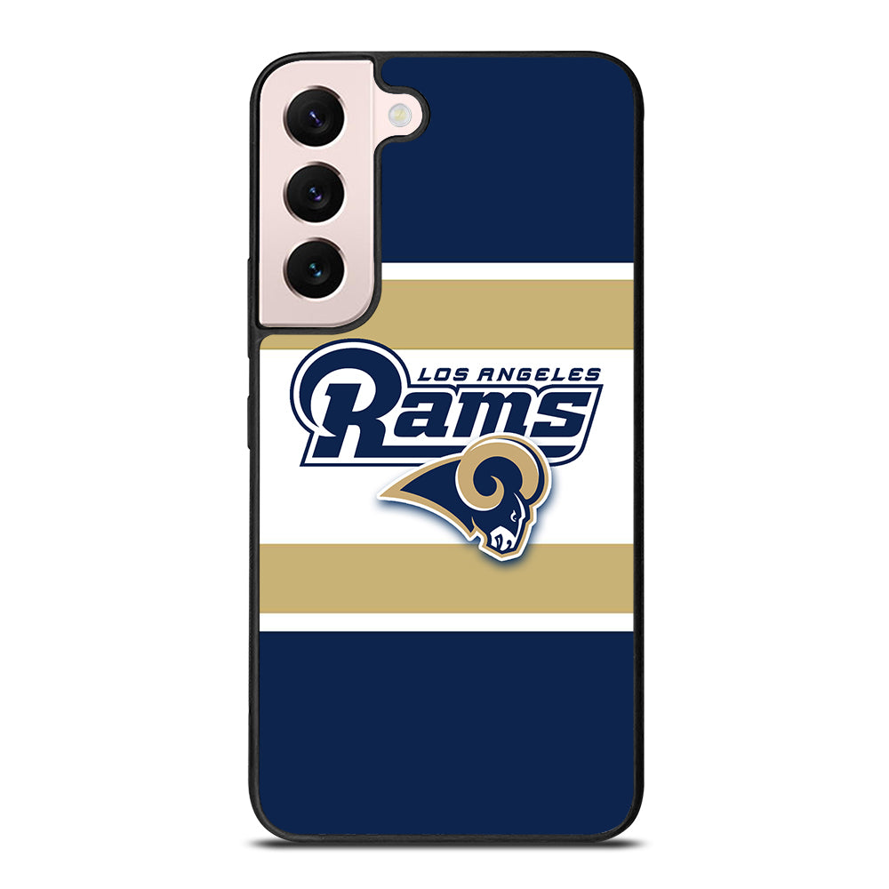 Los Angeles Rams NFL Emblem Samsung Galaxy S22 Plus 5G Case