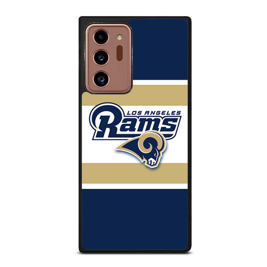 Los Angeles Rams NFL Emblem Samsung Galaxy Note 20 Ultra Case
