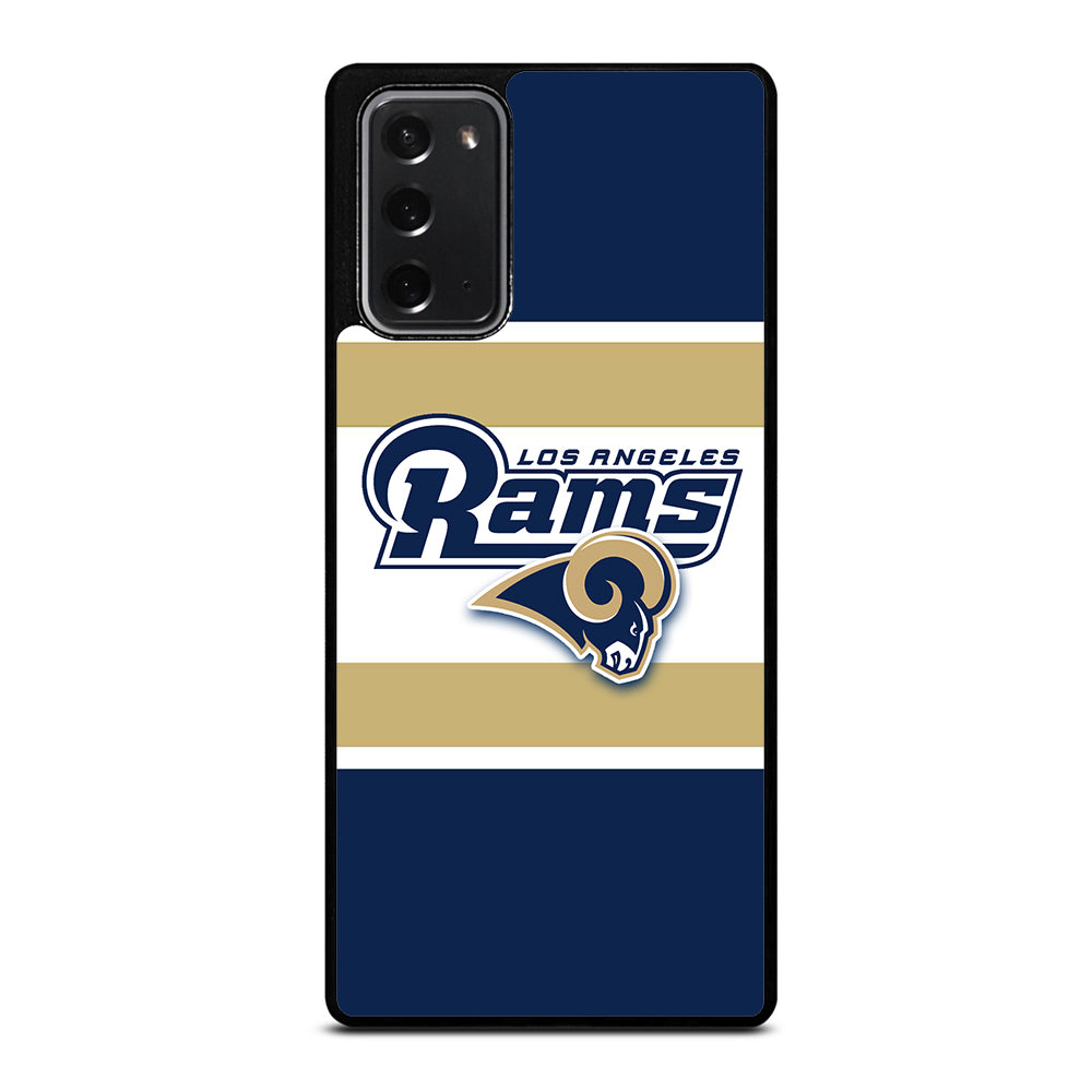 Los Angeles Rams NFL Emblem Samsung Galaxy Note 20 Case
