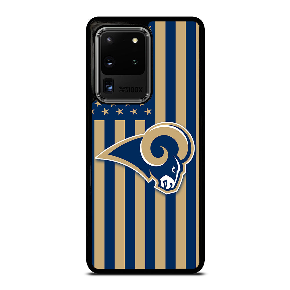 Los Angeles Rams NFL Logo Samsung Galaxy S20 Ultra / S20 Ultra 5G Case