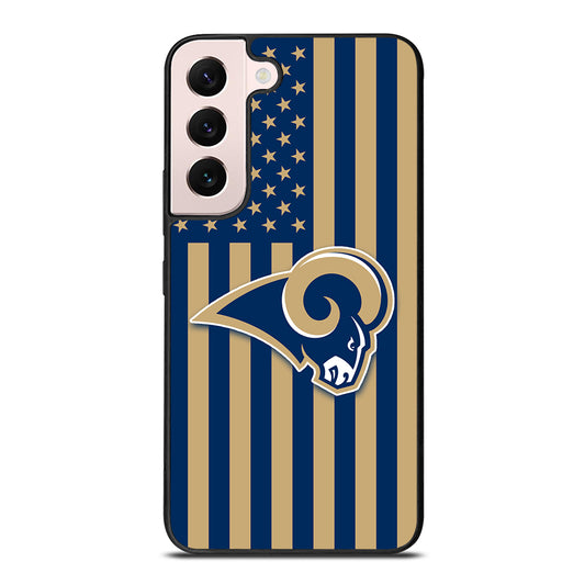 Los Angeles Rams NFL Logo Samsung Galaxy S22 Plus 5G Case