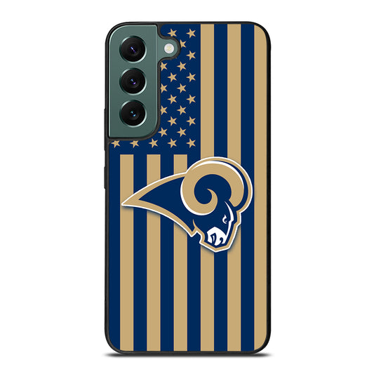 Los Angeles Rams NFL Logo Samsung Galaxy S22 5G Case