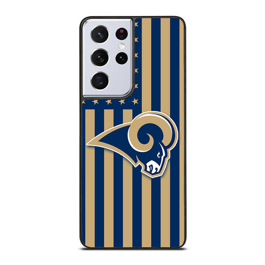 Los Angeles Rams NFL Logo Samsung Galaxy S21 Ultra 5G Case