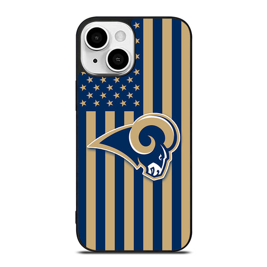 Los Angeles Rams NFL Logo iPhone 13 Mini Case