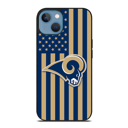 Los Angeles Rams NFL Logo iPhone 13 Case