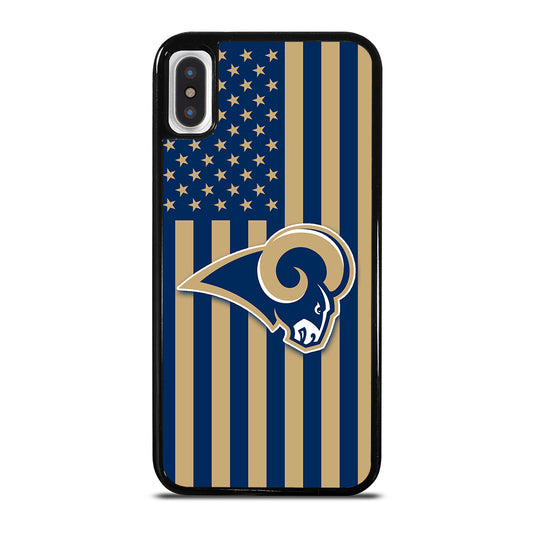 Los Angeles Rams NFL Logo iPhone X / XS Case
