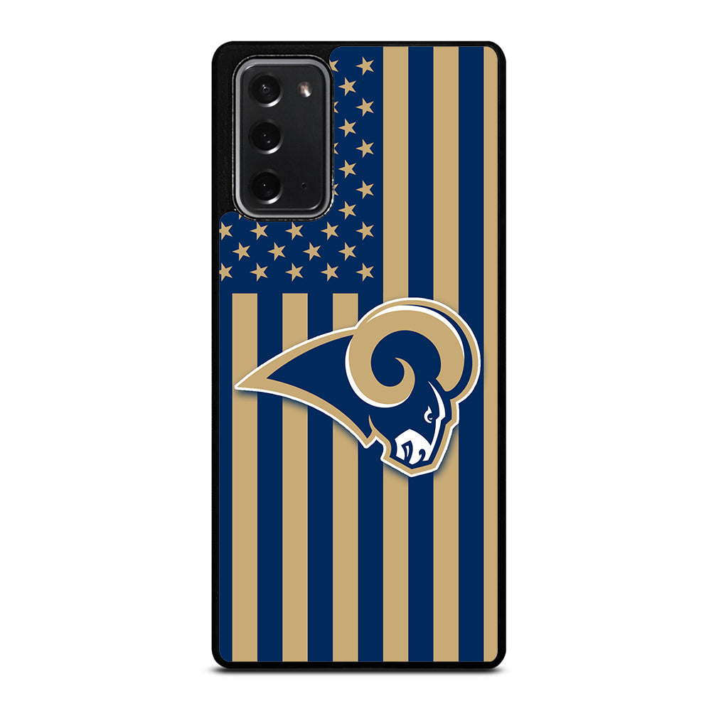 Los Angeles Rams NFL Logo Samsung Galaxy Note 20 Case