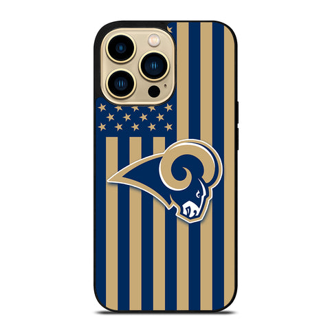 Los Angeles Rams NFL Logo iPhone 14 Pro Max Case