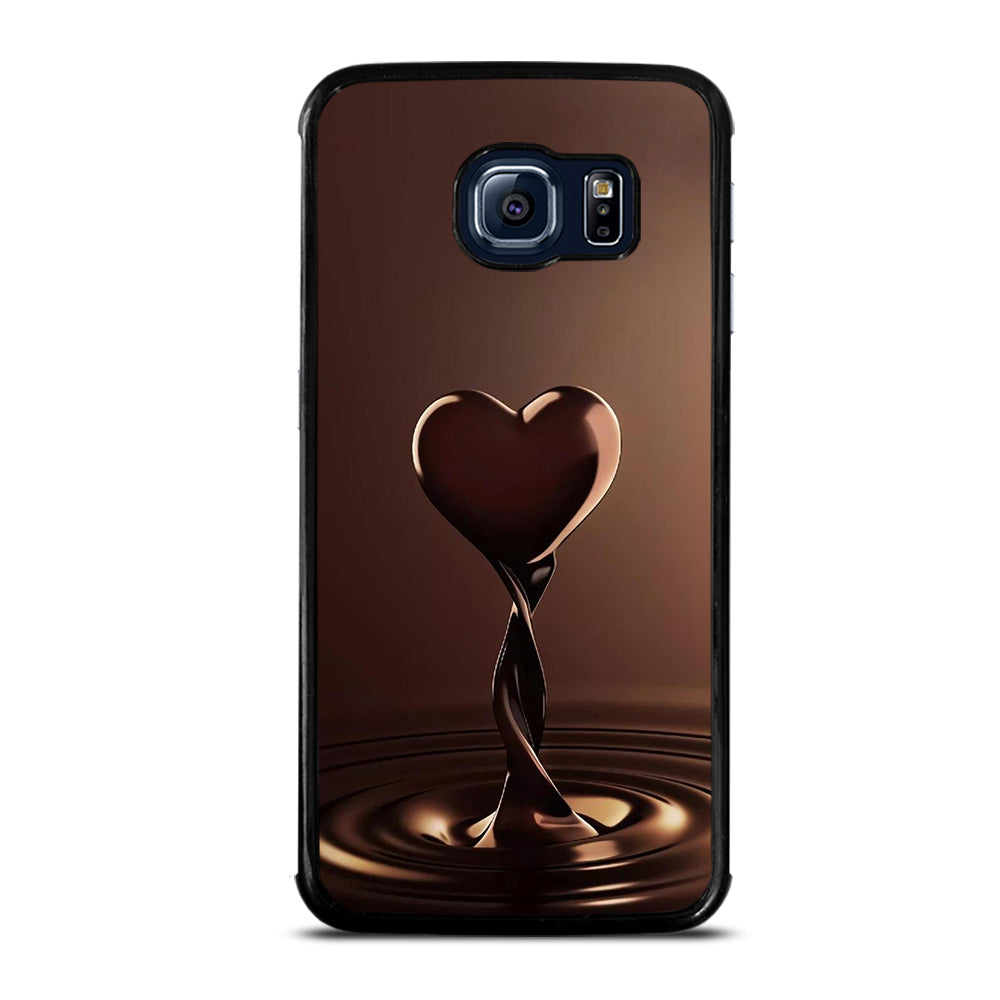 Lovely Chocolate Image Samsung Galaxy S6 Edge Case
