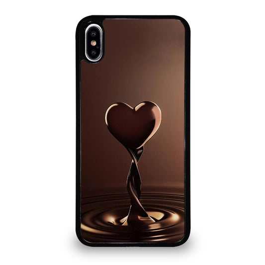 Lovely Chocolate Image iPhone XS Max Case