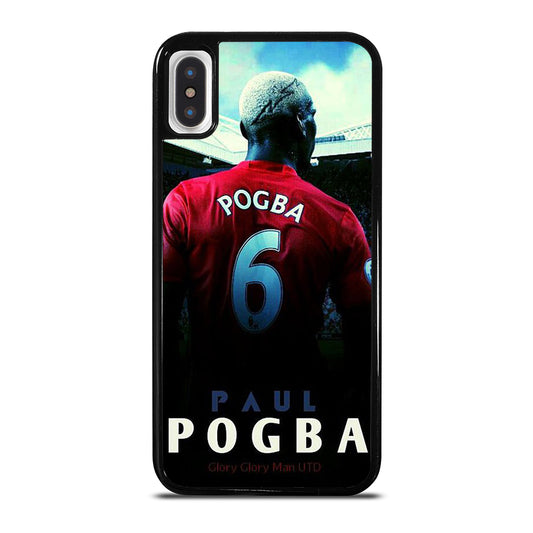 MAN UNITED PAUL POGBA iPhone X / XS Case