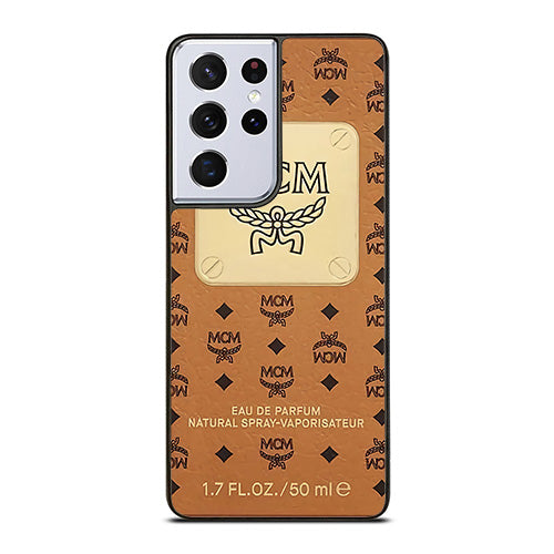 MCM Worldwide Parfum Wallpaper Samsung Galaxy S21 Ultra 5G Case
