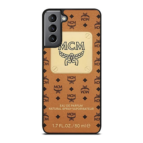 MCM Worldwide Parfum Wallpaper Samsung Galaxy S21 Plus 5G Case