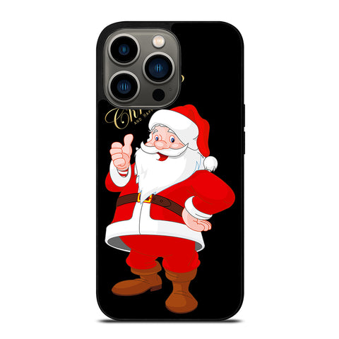 MERRY CHRISTMAS SANTA iPhone 13 Pro Case