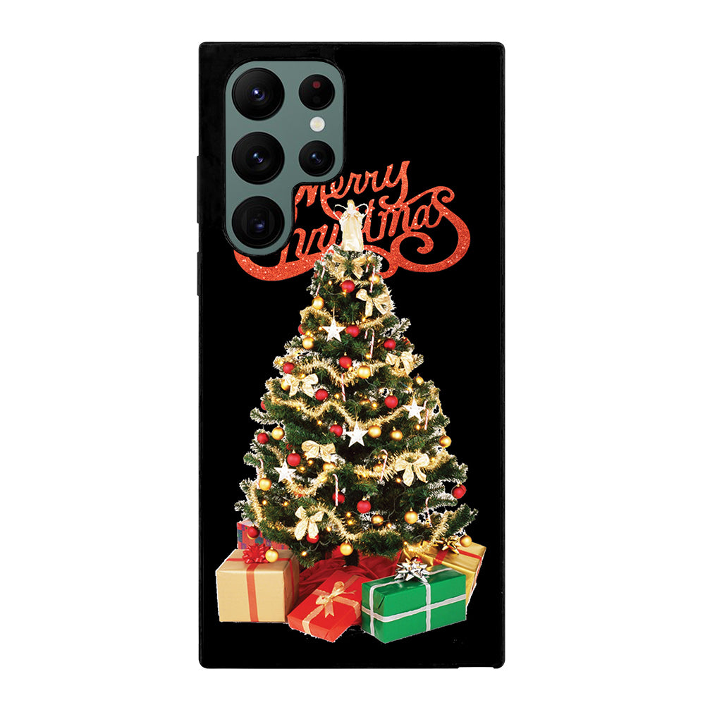 MERRY CHRISTMAS TREE Samsung Galaxy S22 Ultra 5G Case