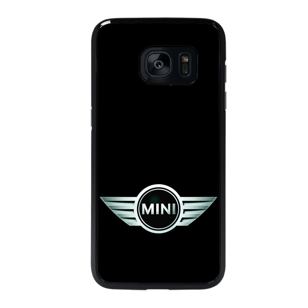 MINI COOPER LOGO BLACK Samsung Galaxy S7 Edge Case