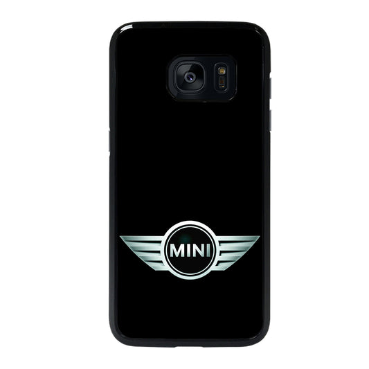 MINI COOPER LOGO BLACK Samsung Galaxy S7 Edge Case
