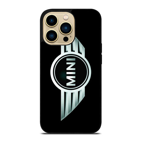 MINI COOPER LOGO BLACK LANDSCAPE iPhone 14 Pro Max Case