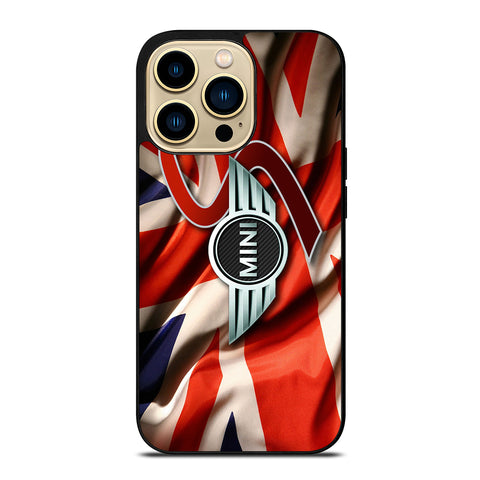 MINI COOPER LOGO FLAG iPhone 14 Pro Max Case