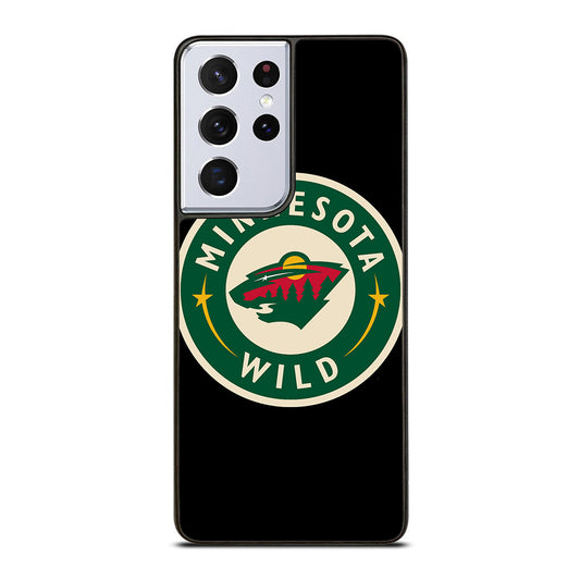 MINNESOTA WILD EMBLEM Samsung Galaxy S21 Ultra 5G Case